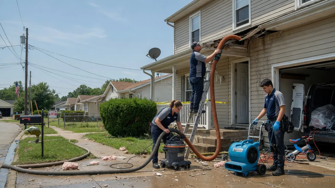 Water Damage Restoration in Means, KY near me